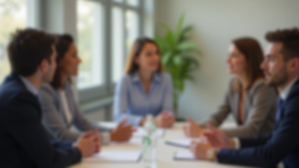 Gruppo diverso di persone in un ambiente di riunione, comunicazione collaborativa e consapevolezza sociale, dinamica positiva