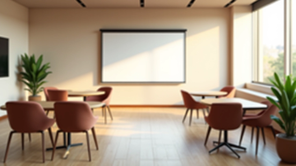 Ambiente moderno di formazione con persone che partecipano a un corso di sviluppo personale, luce naturale, spazio accogliente e positivo