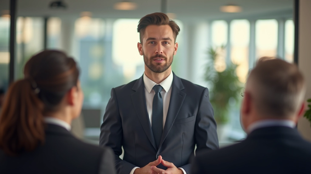 Persona che parla in pubblico di fronte a un piccolo gruppo, ambiente luminoso e accogliente, momento di condivisione e crescita